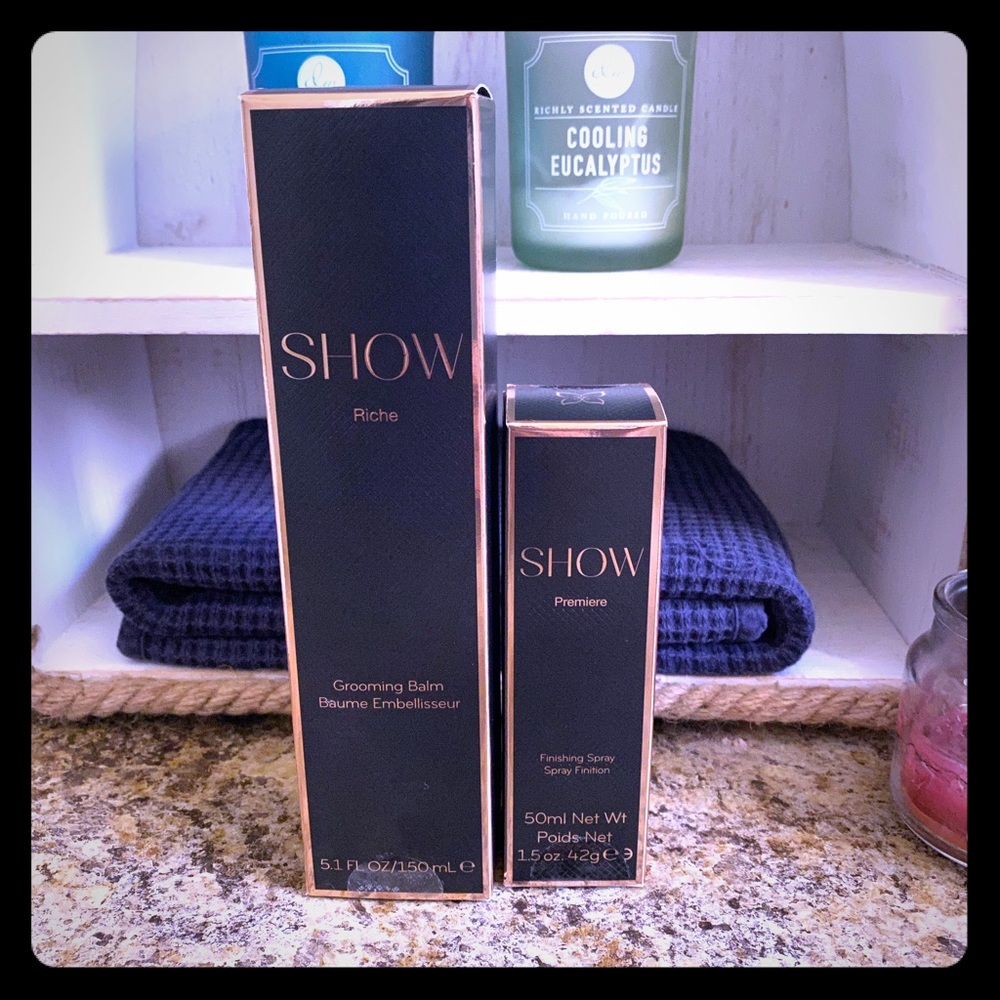 SHOW Beauty Grooming Balm and Finishing Spray